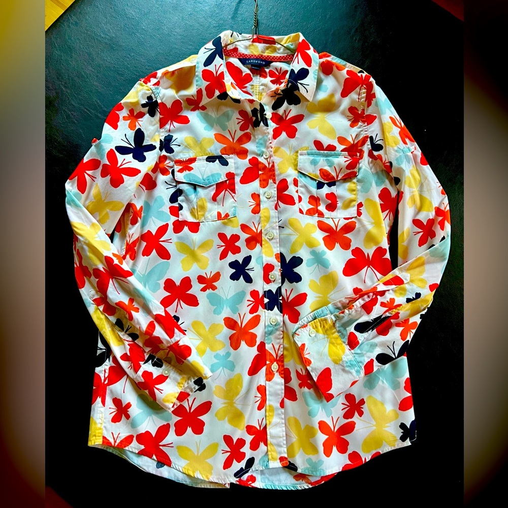 Psychedelic Vintage Shirt from Lands’ End